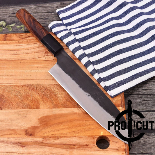 Pro Cut Premium Handmade Stainless Steel Santoku Knife , Best Knife Gift for Men & Women