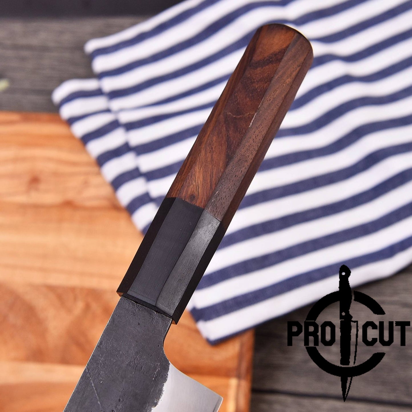 Pro Cut Premium Handmade Stainless Steel Santoku Knife , Best Knife Gift for Men & Women