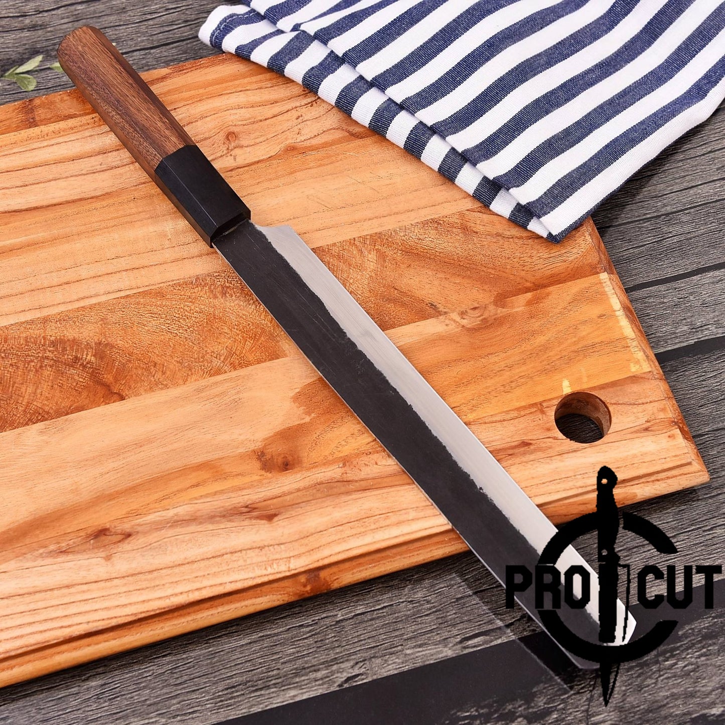 Pro Cut Premium Stainless Steel Hand Forged Brisket Knife