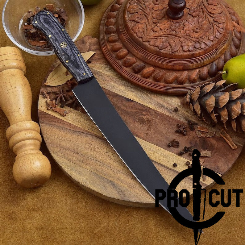 Pro Cut Hand Forged Stainless Steel Obsidian Fillet Knives | Best Fillet knife Gift for Husband