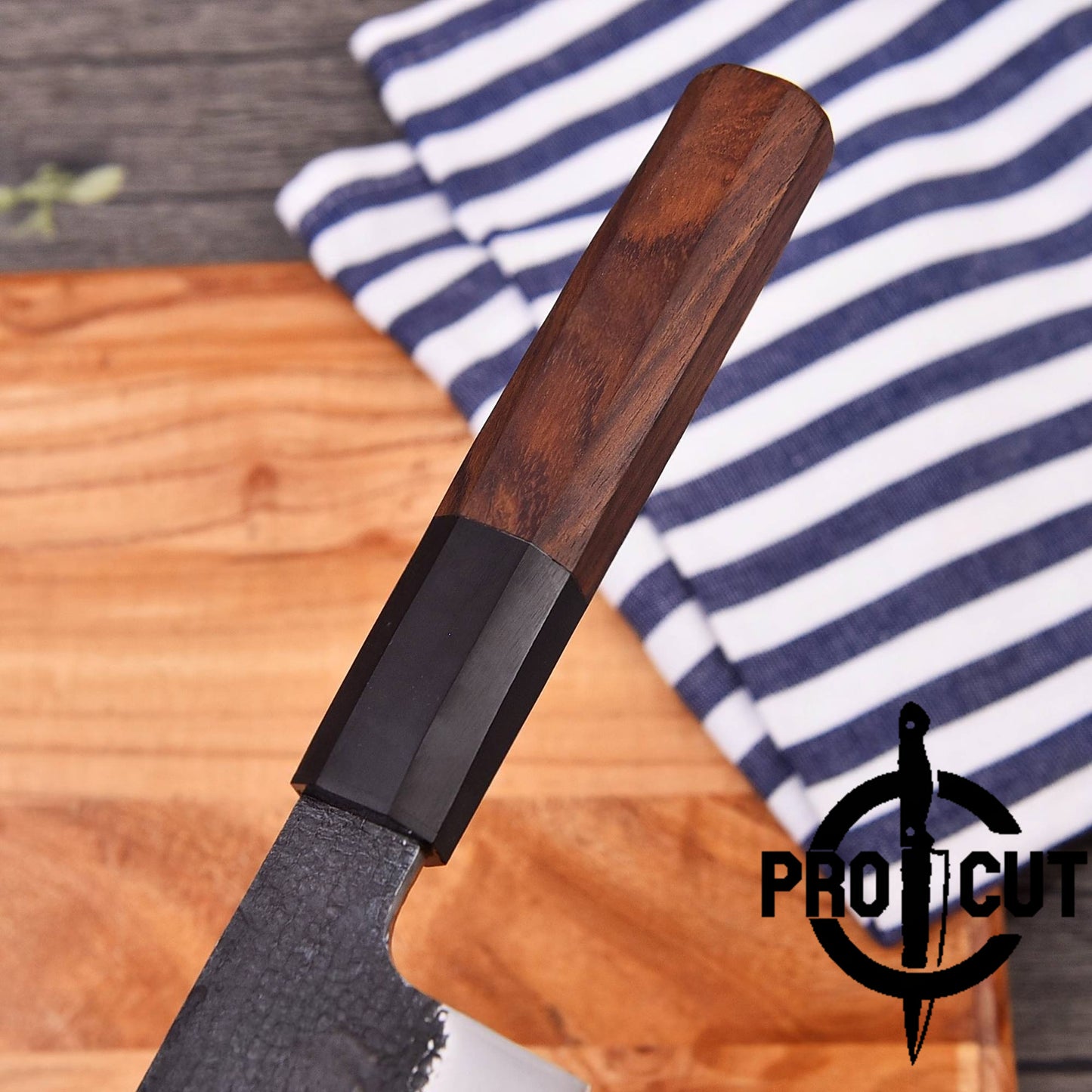 Pro Cut Premium Handmade Stainless Steel Nakiri Japanese Chef Knife, Slicer Knife, Meat Chopper Knife Gift For Men