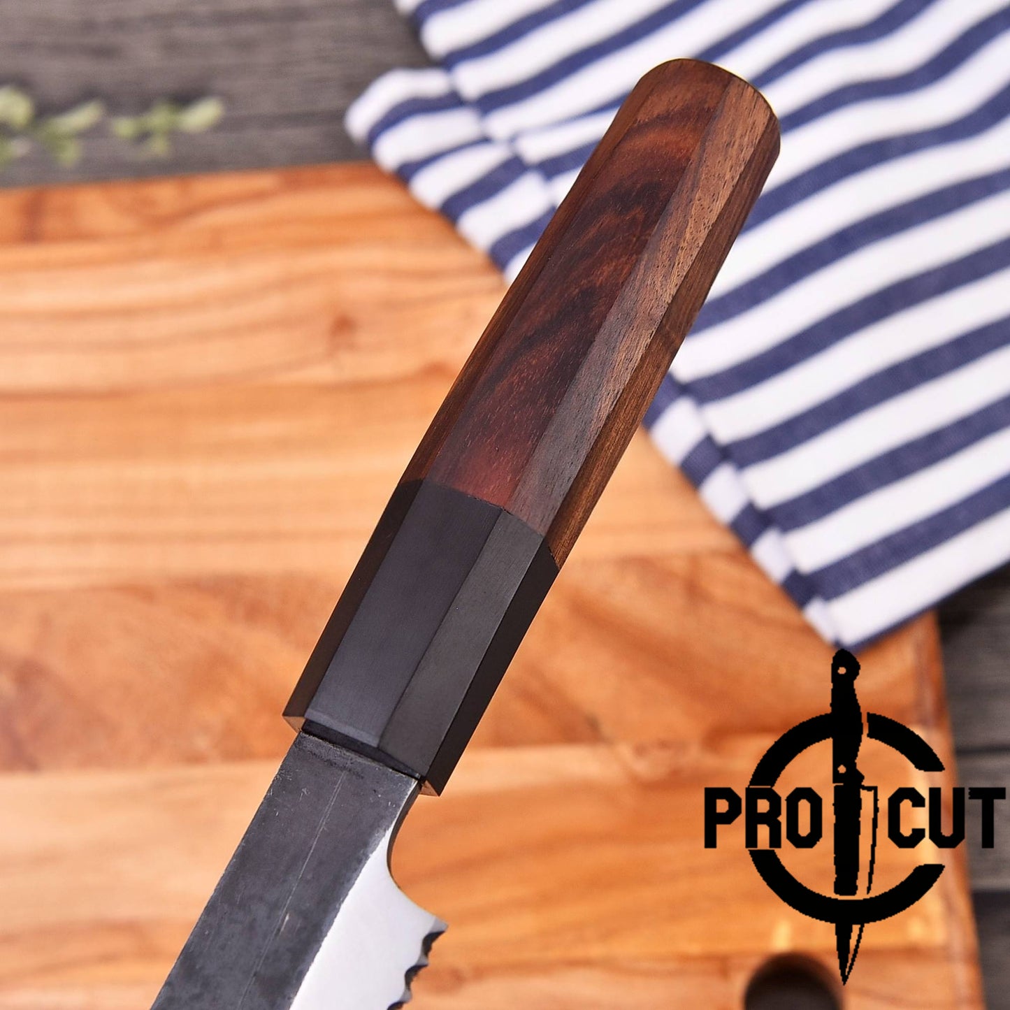 Pro Cut Premium Stainless Steel Hand Forged Brisket Knife