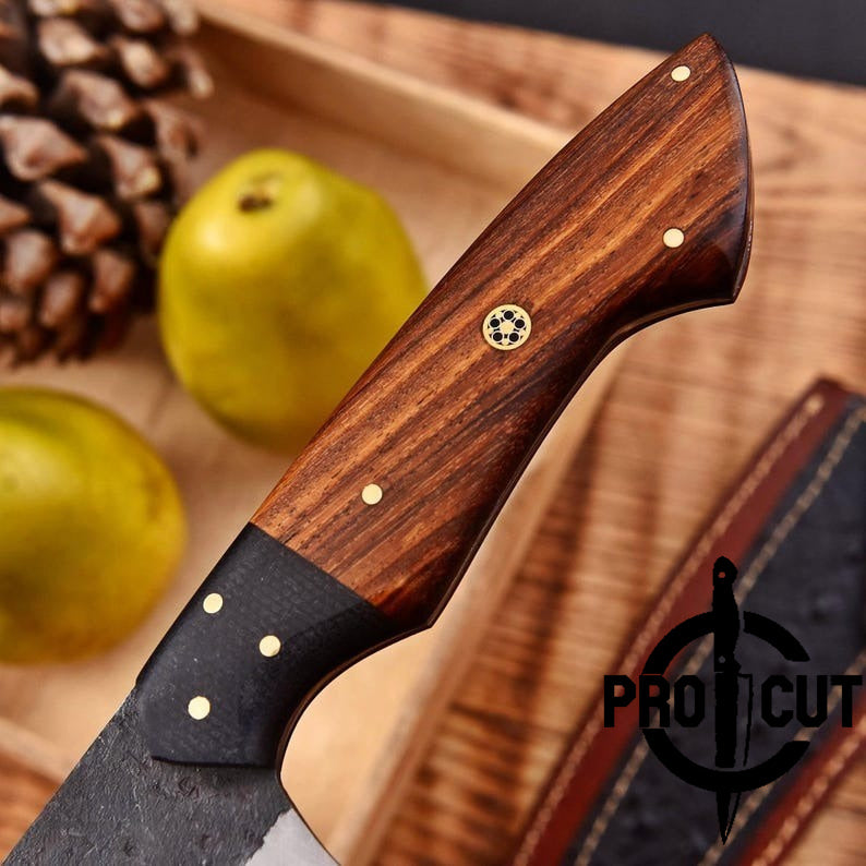 Pro Cut Forge Born - Hand Forged D2 Steel Chef Knife