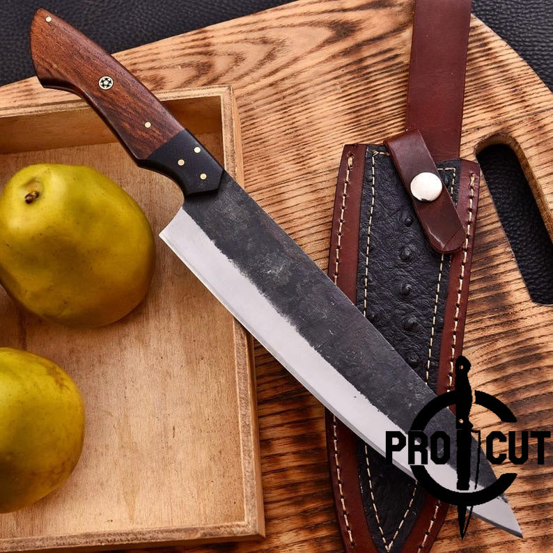 Pro Cut Forge Born - Hand Forged D2 Steel Chef Knife